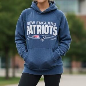 New England Patriots Blue Hoodie
